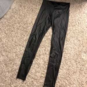 Charlotte Russe pleather leggings
